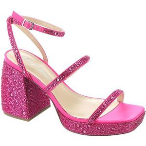 Denni Pink Sparkly Heels
